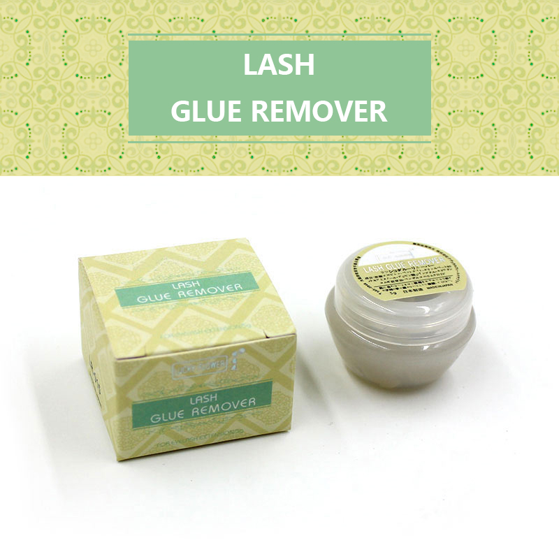 Eyelash Extension Remover Gel - プロフェッショナルまつげグルーリムーバーつけまつげラッシュエクステンションツールクリーム香りの匂いグルーリムーバー 5 グラム