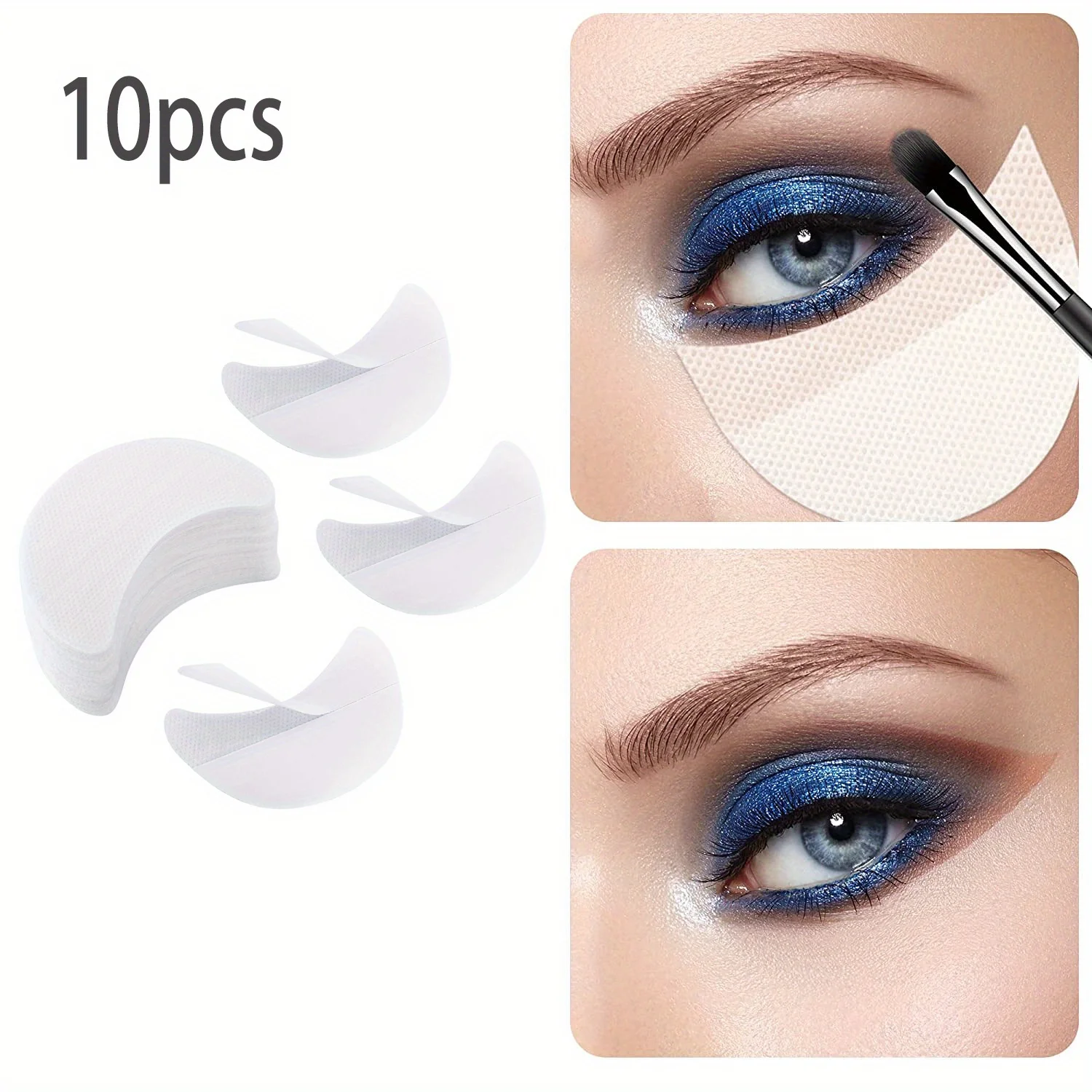 Eyelash Extension Eyeliner - まつげエクステ用ジェルパッドパッチ,アイシャドウ,鉛筆,防止,残留物なし,アイライナーパッチ,10ユニット,20ユニット