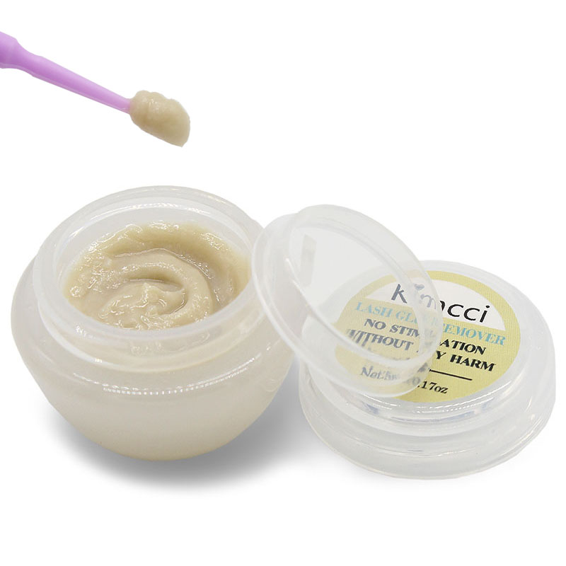 Eyelash Extension Remover Gel - Kimcci 10 ピース/ロットプロフェッショナル安全ラッシュグルーリムーバーまつげエクステンションツールクリーム 5 ミリリットル高品質香りの香りのりリムーバー