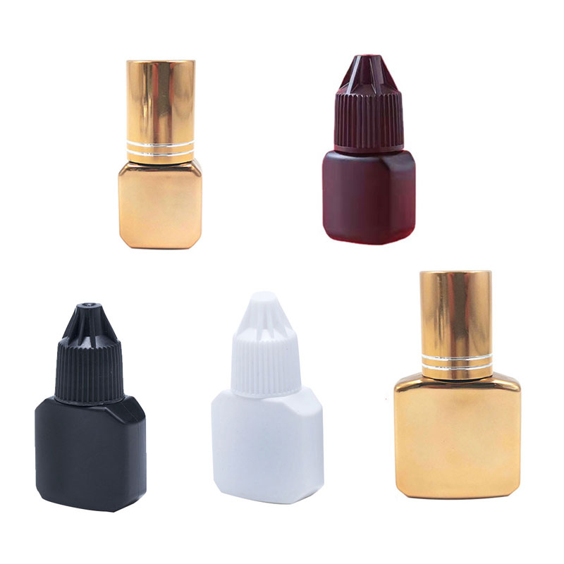 Refill Eyelash Extension - 10個1第二ドライまつげ接着剤空ボトル詰め替え容器交換ボトルまつげエクステンション用品