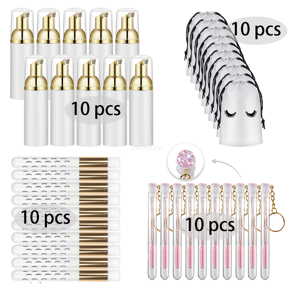 まつげエクステ用の空のプラスチックボトル、メイクアップツール - Refill Eyelash Extension のレビューと価格