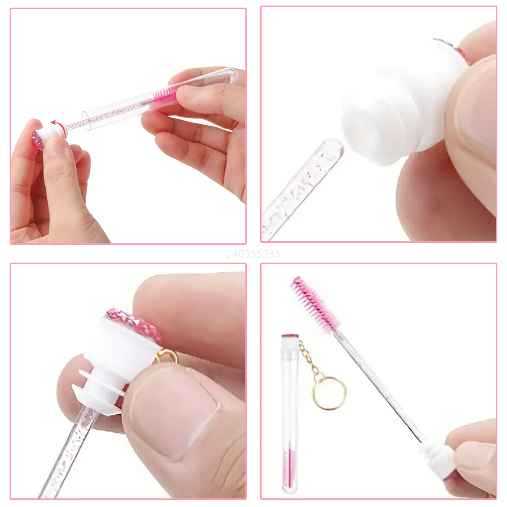 まつげエクステ用の空のプラスチックボトル、メイクアップツール - Refill Eyelash Extension のレビューと価格