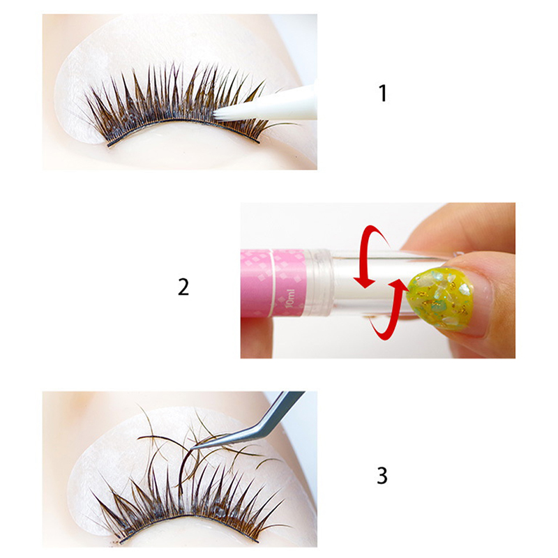 10 ミリリットルグラフティングまつげエクステンション接着剤 - Eyelash Extension Remover Gel のレビューと価格