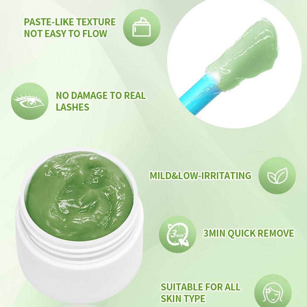 15 グラムまつげ接着剤除去クリームプロフェッショナルまつげ - Eyelash Extension Remover Gel のレビューと価格