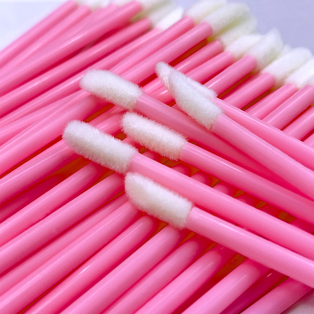 50/500 個使い捨てリップブラシまつげエクステンションメ - Eyelash Extension Eyeliner のレビューと価格