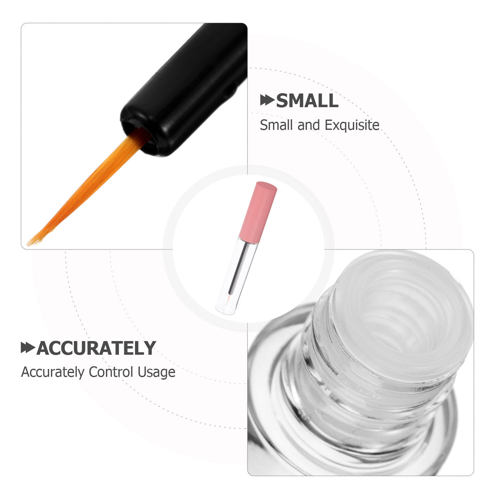 5個入り 10ml 透明な空のアイライナーチューブ DIY  - Refill Eyelash Extension のレビューと価格