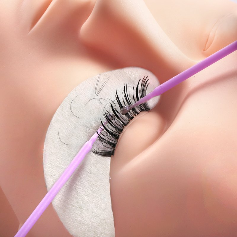 まつげエクステ用使い捨てマイクロブラシ,50個,100個,個 - Eyelash Extension Eyeliner のレビューと価格