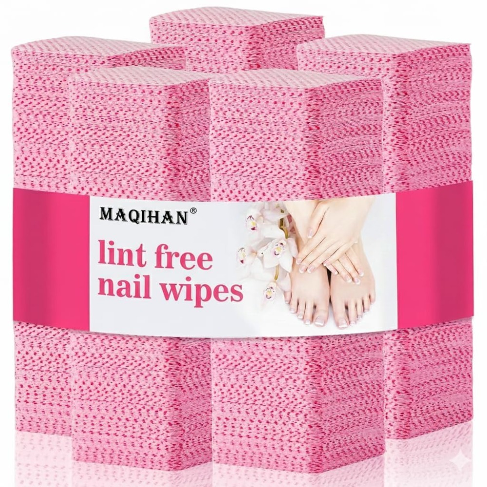 糸くずの出ないジェルポリッシュ除去用ネイルワイプ 600枚入 - Eyelash Extension Remover Gel のレビューと価格