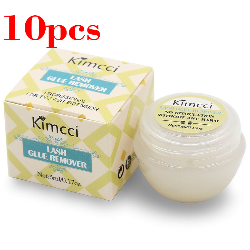 Kimcci 10 ピース/ロットプロフェッショナル安全ラッ - Eyelash Extension Remover Gel のレビューと価格