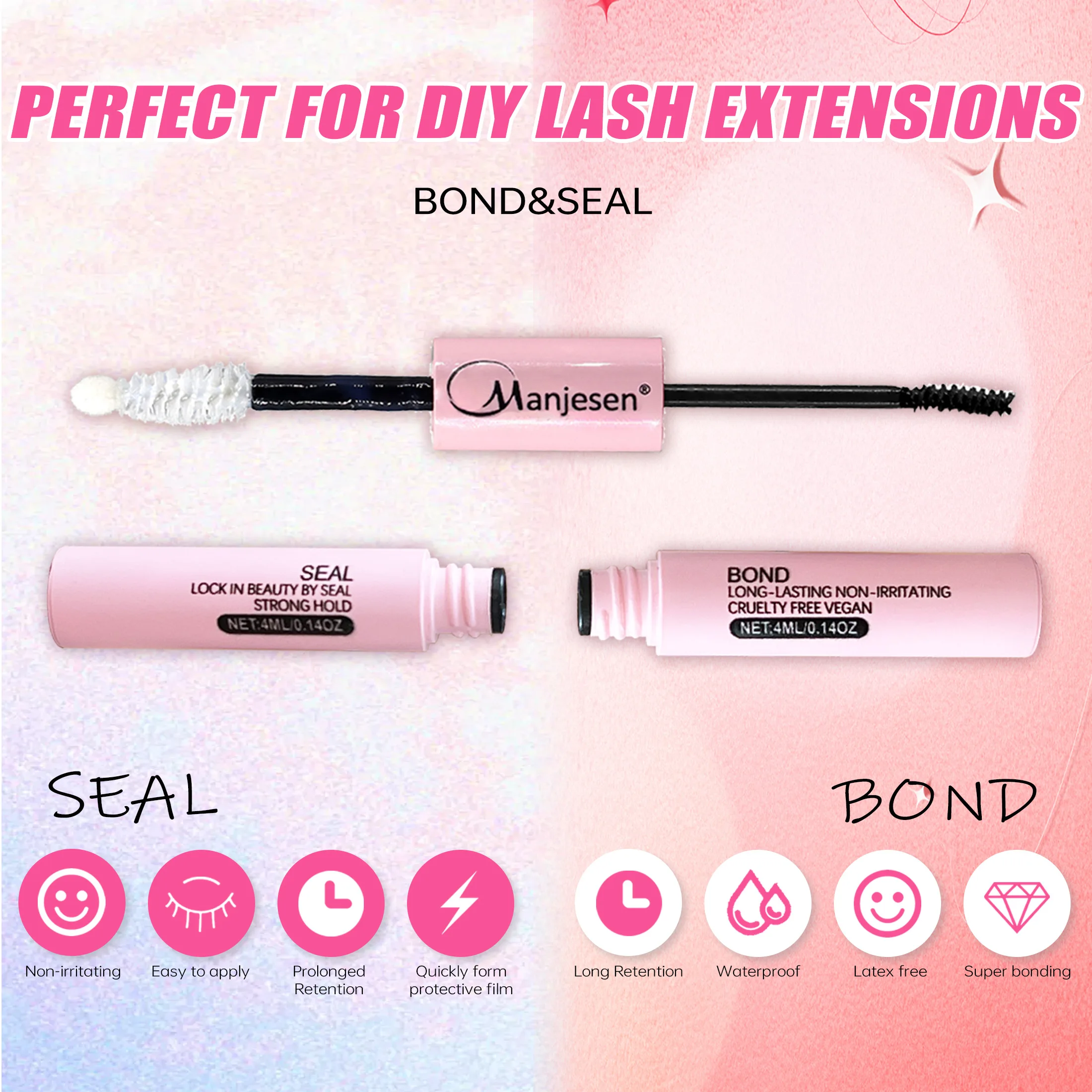 まつげ200本セット、クラスターラッシュボンド＆シール、メイ - Eyelash Extension Remover At Home のレビューと価格