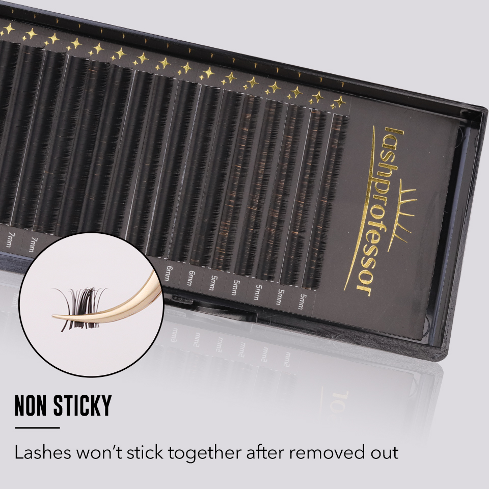 ラッシュプロフェッサー フォックスミンク ブラック 個別まつ - Eyelash Extension Korea のレビューと価格