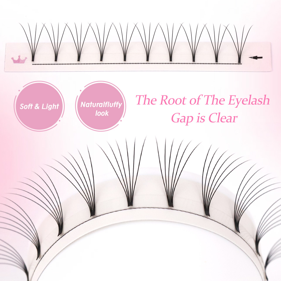 ルジャデプレメイドボリュームファンショートステム ロシアンボ - Eyelash Extension Korea のレビューと価格