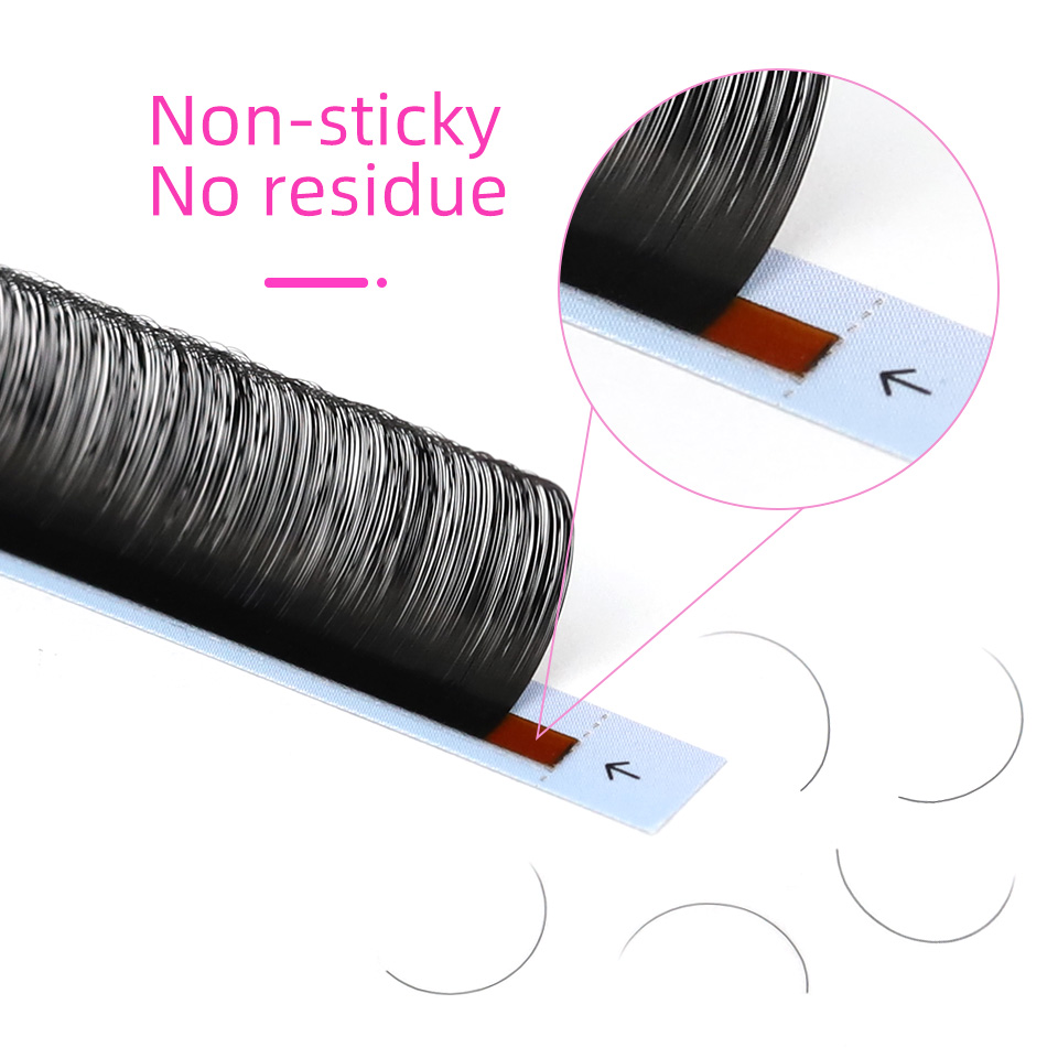 Rujade-ロシアのボリュームまつげエクステ,5ケース/バ - Eyelash Extension Remover At Home のレビューと価格