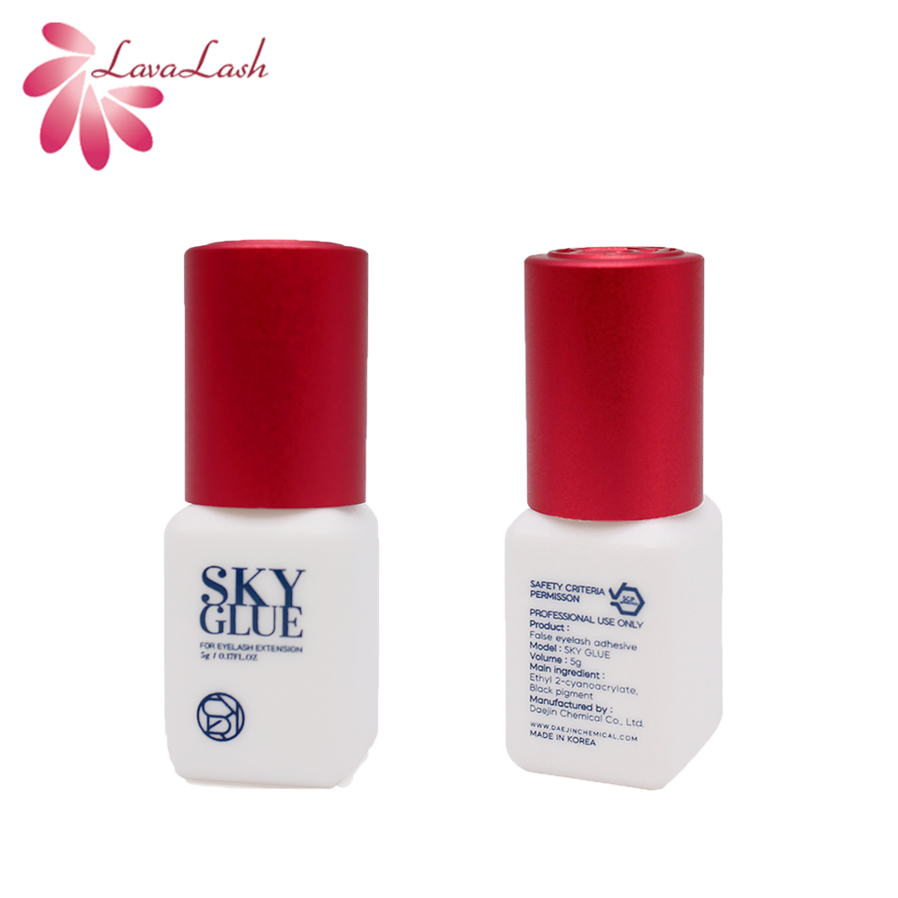 10本/ロット オリジナル韓国製まつげエクステ スカイグルー - Eyelash Extension Remover Gel のレビューと価格